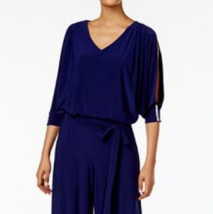 COPY - ELEGANT ROYAL BLUE EMBELLISHED JUMPSUIT